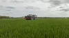 LEXIS 3800 опрыскивает пшеничное поле