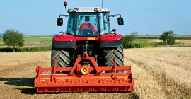 Моторная почвофреза EL 162 в работе