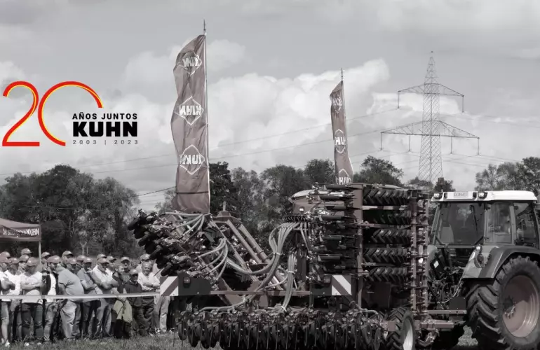 KUHN IBERICA, the Spanish distribution center, celebrate its 20th anniversary.