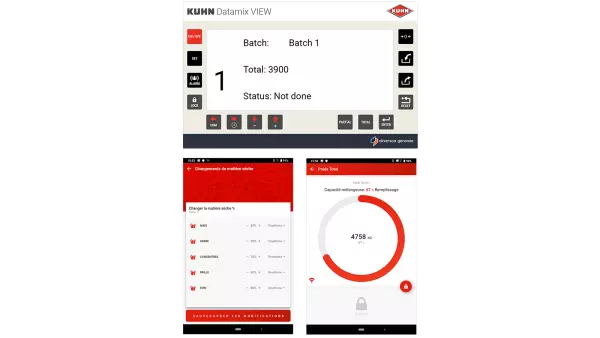 Два интерфейса, позволяющих удобно управлять информацией о корме