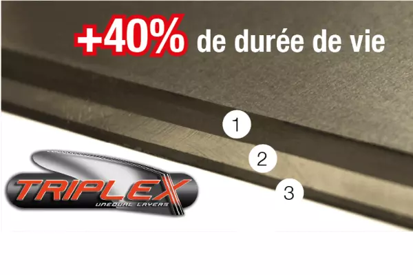 Отвалы из триплексной стали со слоями различной твердости – эксклюзивное решение KUHN для повышения рентабельности плуга MASTER 103