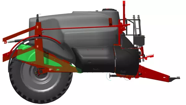 осевая подвеска Strathane METRIS 2