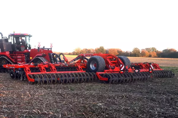 9- и 12-метровые культиваторы с независимыми дисками могут быть оснащены катками