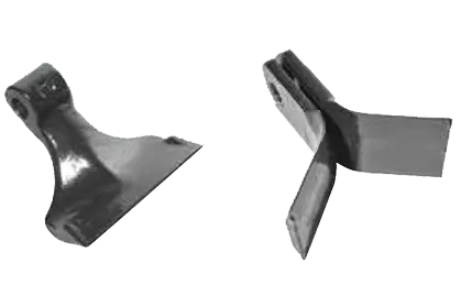 Выберите между молотковыми или Y-образными ножами в соответствии с вашими потребностями.