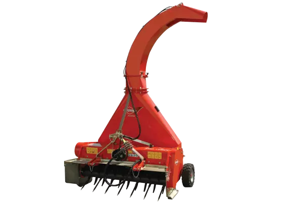 В мульчирователях TRP CV предусмотрена функция регулировки высоты с помощью поворотных колес