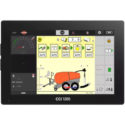 Благодаря пользовательскому интерфейсу PROCESS VIEW, вы всегда будете проинформированы о текущем состоянии рабочих процессов машины.