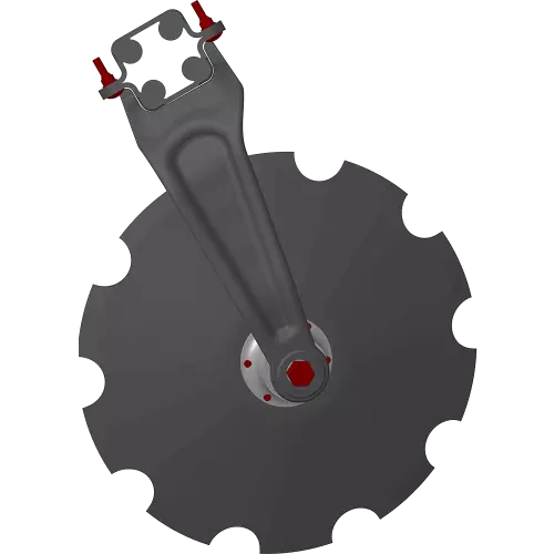 Конические диски компании «КУН» диаметром 620 мм и толщиной 6 мм