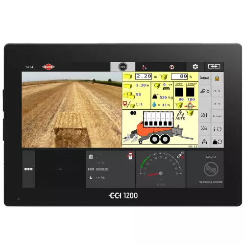 Все крупногабаритные тюковые пресс-подборщики KUHN совместимы с ISOBUS.