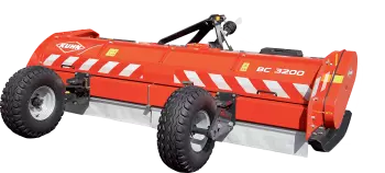 Модели мульчирователей ряда BC 1000 и BC 3200 рассчитаны на измельчение в условиях повышенной нагрузки.