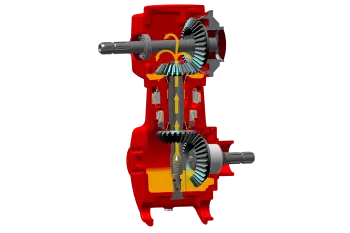 Редуктор GYRODINE облегчает маневрирование и обеспечивает оптимальный комфорт пользователя.