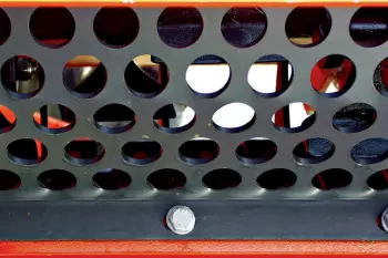 Сетка мульчирователя TRP обеспечивает тонкое и равномерное измельчение